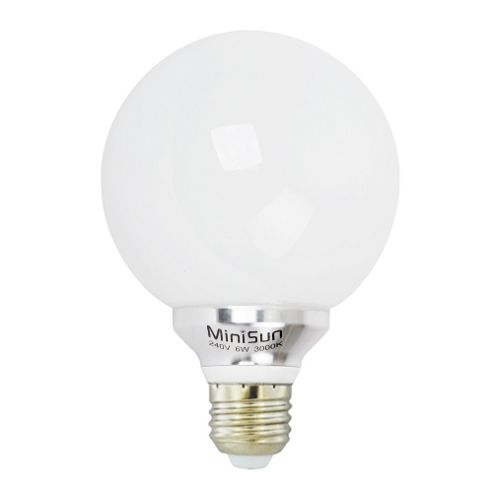 Image of Minisun E27 6w Led Globe Bulb 3000k Warm White