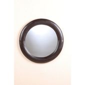 Heartlands Furniture Odessa Round Mirror - Black