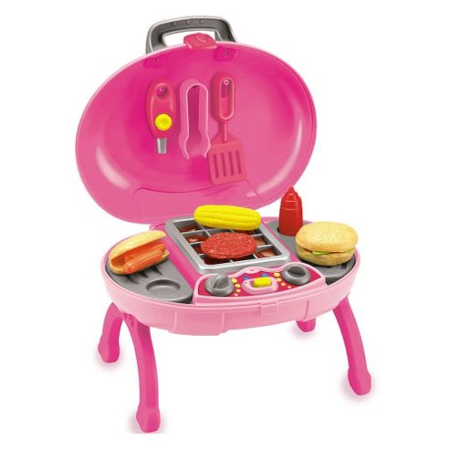 Image of Toyrific Pink Barbecue Set With Lights And Sounds