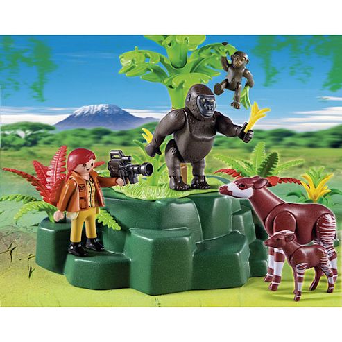 Image of Playmobil - Gorillas And Okapis 5415