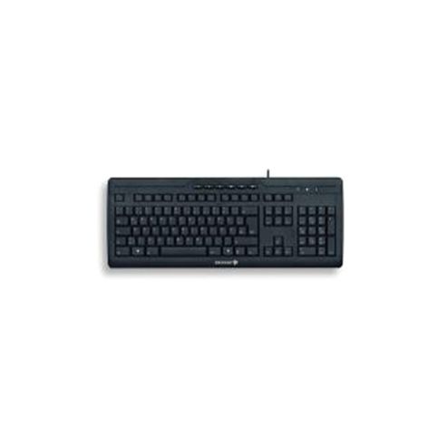 Image of Cherry G85-23100 Evolution Stream Xt Corded Multimedia Usb Keyboard (black) - Uk