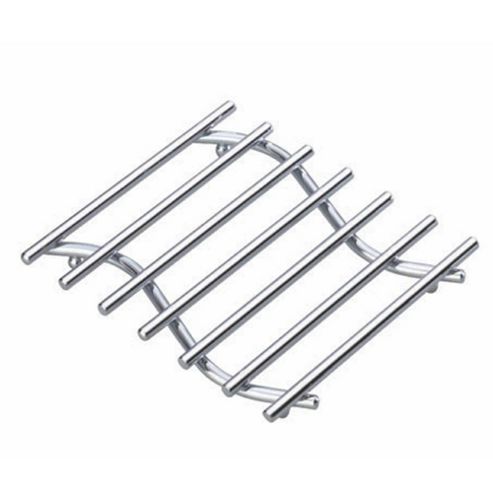 Image of Kitchen Craft Chrome Plated Deluxe Trivet, 20cm