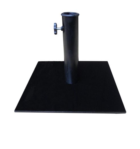 Image of Bentley Garden Metal 9kg Square Black Umbrella Base
