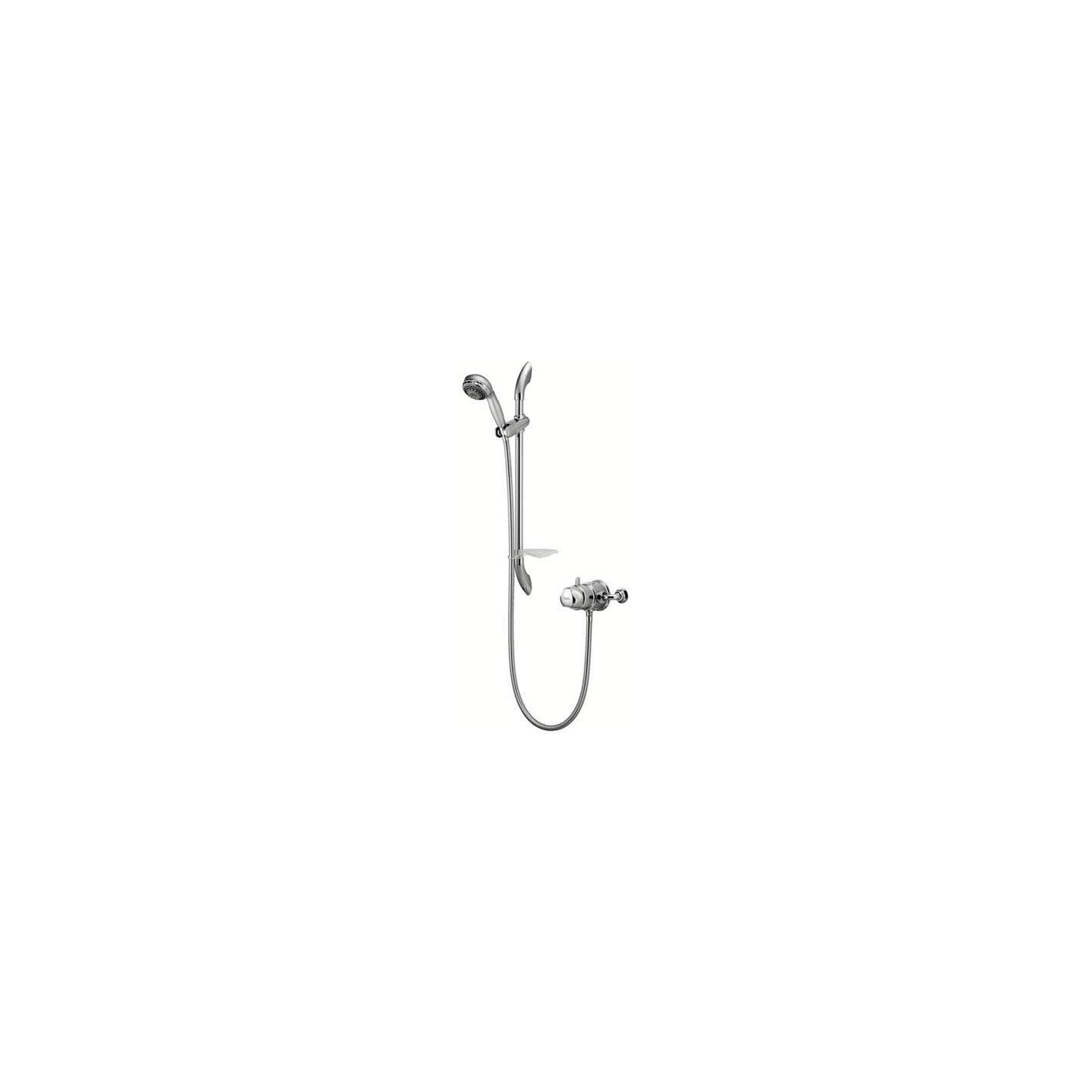 Aqualisa Aquavalve 700 Exposed Shower Valve with Adjustable Shower Head Chrome at Tesco Direct