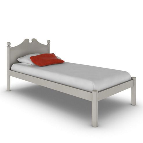 Image of Vanilla Single Bed - Grey