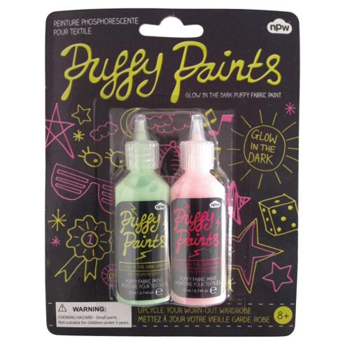 Image of Puffy Paints - Glow In The Dark