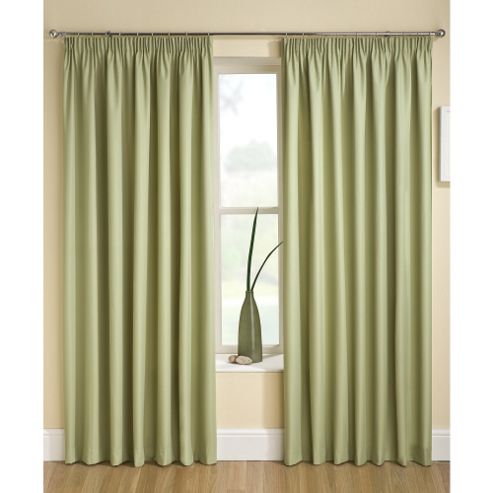 Image of Enhanced Living Tranquility Green Curtains 168x137cm