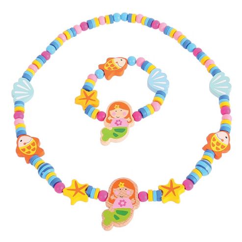 Image of Bigjigs Toys Bj985 Mermaid Jewellery Set