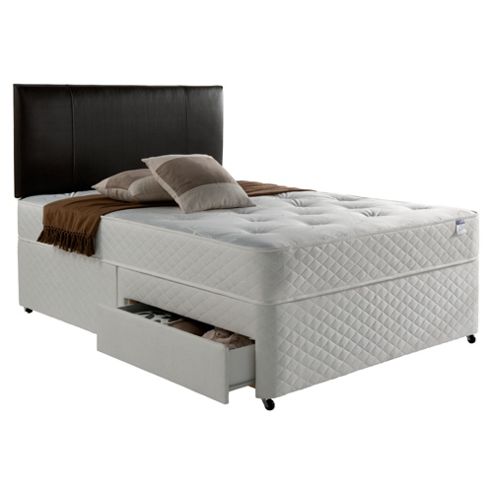 Image of Silentnight Miracoil Comfort Ortho Tufted 4 Drawer King Size Divan