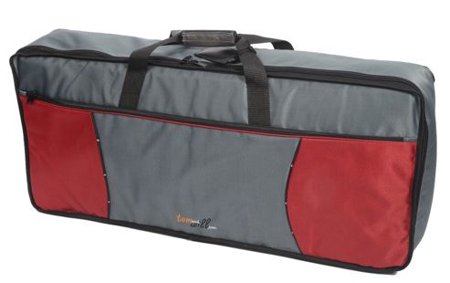 Image of Tom And Will 61 Note Bag - Red Grey (smaller Models)