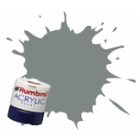 Image of Humbrol Acrylic - 14ml - Satin - No126 - Us Medium Grey