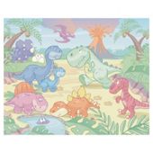 Baby Dino World Wallpaper Mural 8ft x 10ft