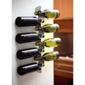 Black and blum wine rack