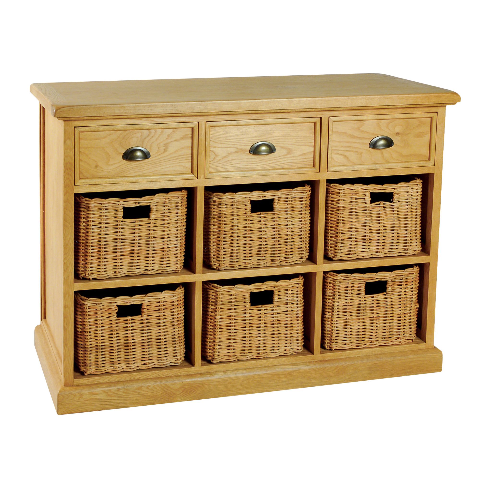 Oceans Apart Victoria Oak Buffet / Sideboard at Tesco Direct