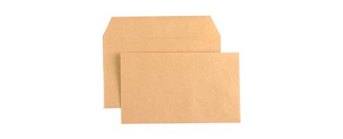 Image of Q-connect Envelope 89x152mm/3.5x6 Inch 70gsm Manilla Gummed Pack Of 1000 Kf3411