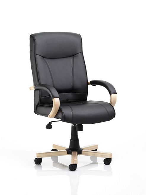 Image of Maestro Randers High-back Executive Chair - Black