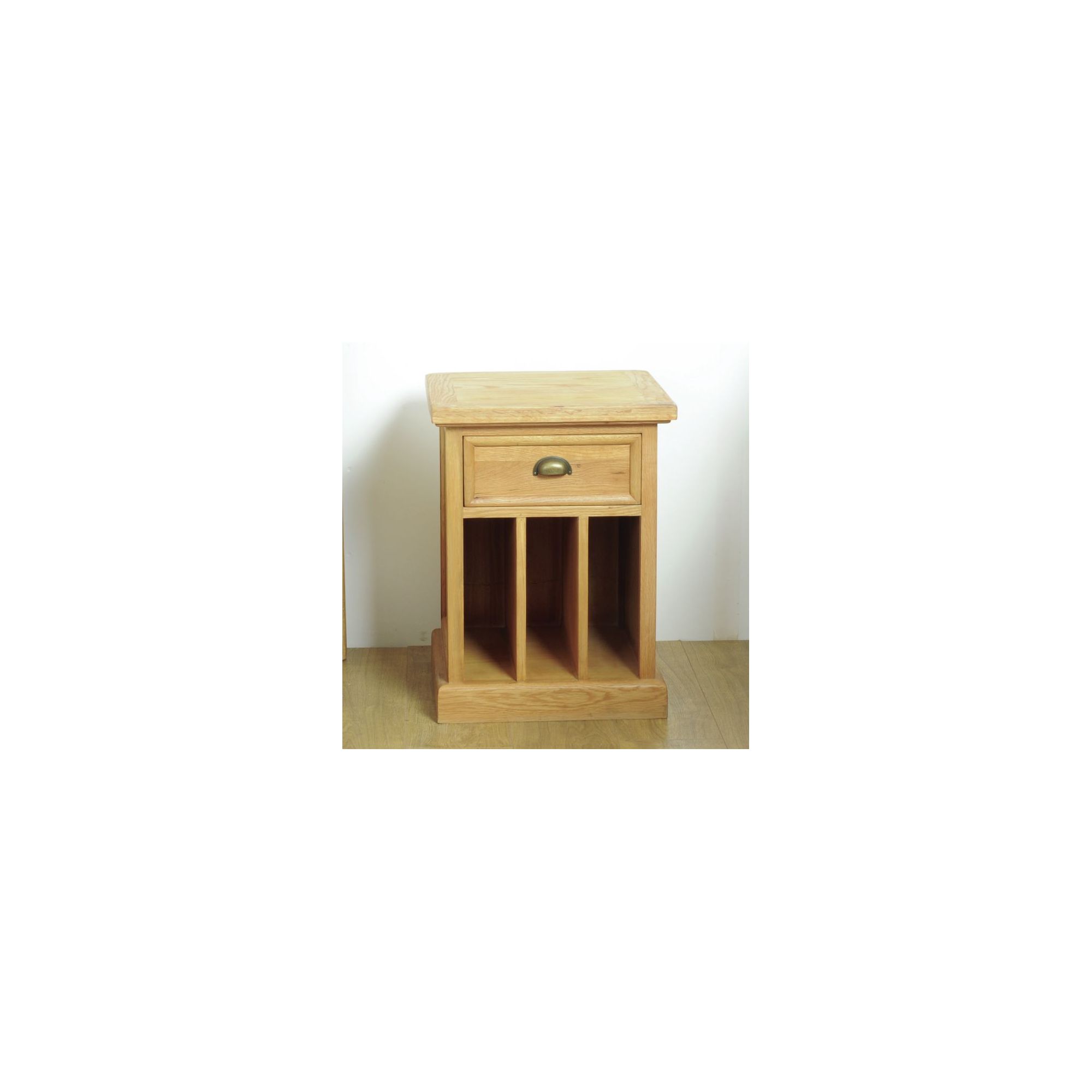 Oceans Apart Victoria Oak One Drawer Side Table at Tescos Direct