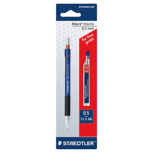 Image of Staedtler Mars Mechanical Pencil & Leads Micro 0.5