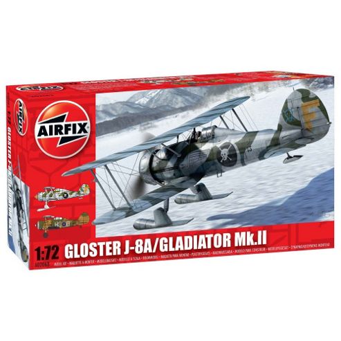 Image of Airfix Gloster J-8a / Gladiator Mk Ii (1:72 Scale)