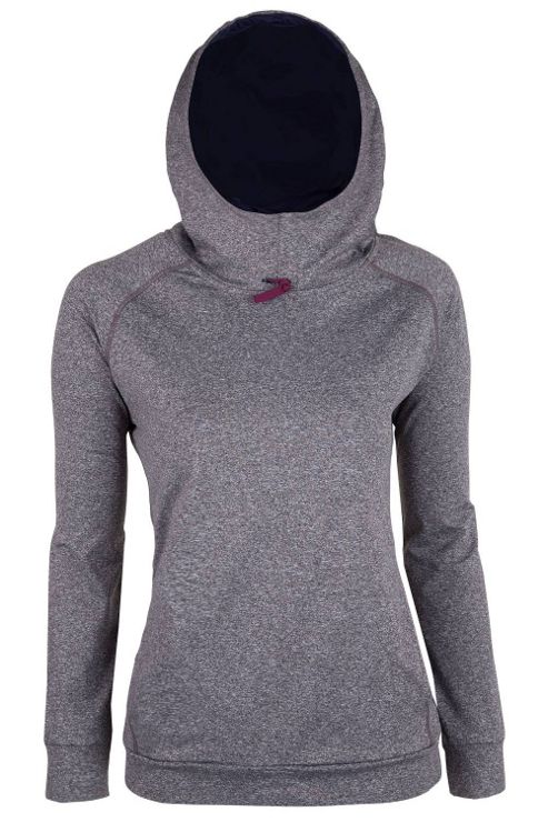 Image of Alpine Womens Showerproof Hoodie - Dark Grey