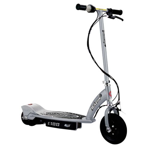Image of Razor E100 Electric Scooter, Silver