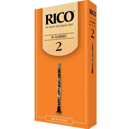 Image of Rico Eb Clarinets Reeds - Strength 1 1/2 (x25)