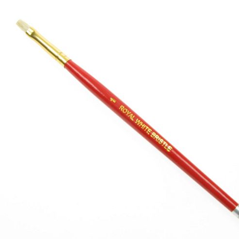 Image of Royal White Bristle Flat 1