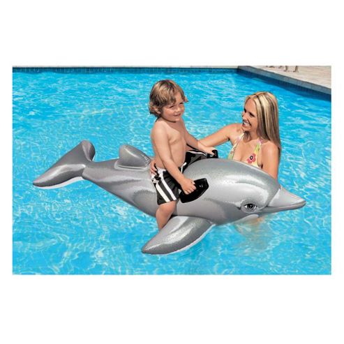 Image of Intex 69" X 26" Lil' Dolphin Ride-on Inflatable