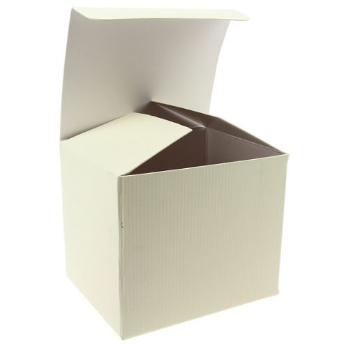 Image of Flat Square Cream Box - Large