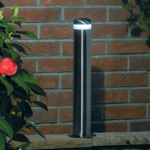 Image of Endon Lighting Twelve Light Bollard In Stainless Steel