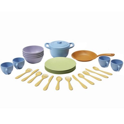Image of Green Toys Din01r Cookware And Dining Set