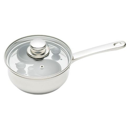 Image of Kitchencraft Clearview Stainless Steel 2 Hole Egg Poacher 16cm Kccvpoach2