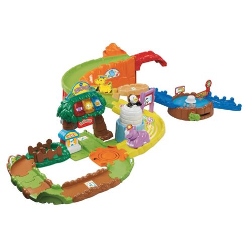 Image of Vtech Toot Toot Safari Adventure Deluxe Track Set