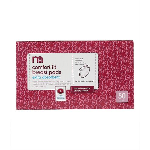 Image of Mothercare Disposable Comfort Fit Breast Pads - Extra Absorbent