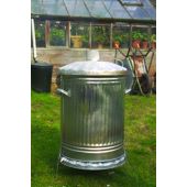 Centre draught chimney incinerator