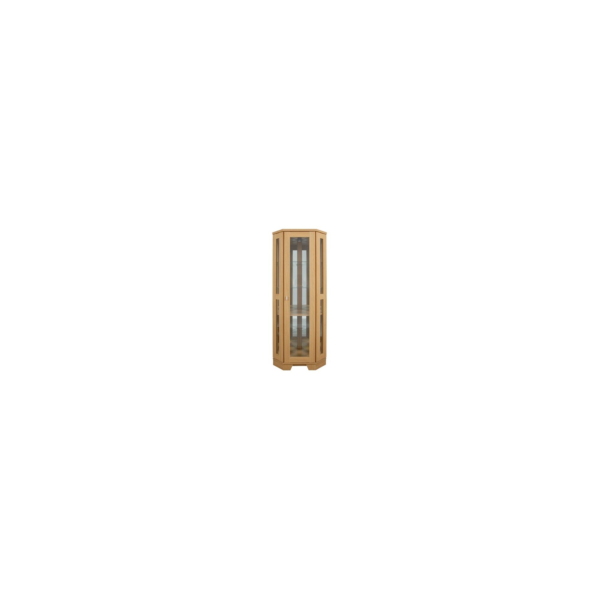 Caxton Sherwood Credenza Corner Cabinet in Natural Oak at Tesco Direct
