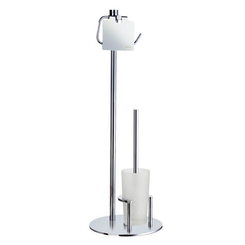 Image of Smedbo Outline Toilet Roll Holder / Toilet Brush