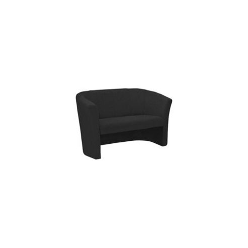 Image of Jemini Tub Fabric Chair 2 Seat Charcoal Kf03525