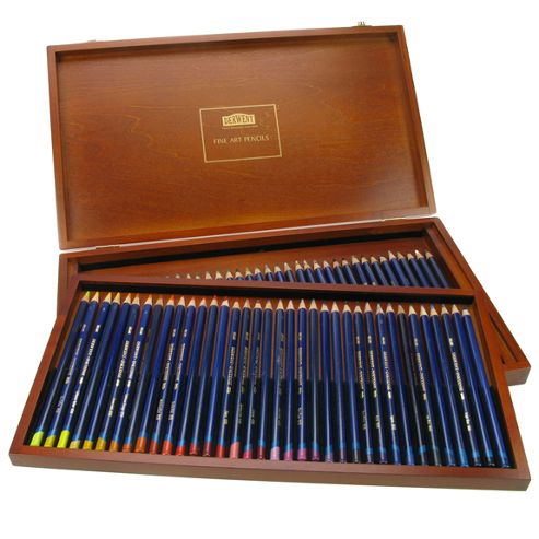 Image of Derwent Inktense 72 Wooden Box