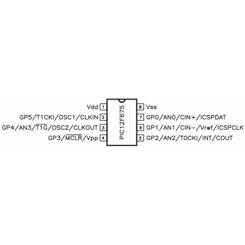 Image of Pic12f675