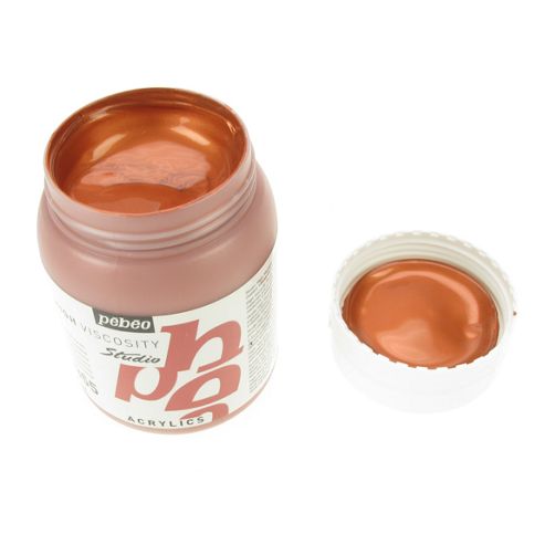 Image of Pebeo Studio Acrylic 500ml - Iridescent Copper