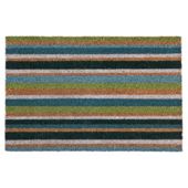 Tesco PVC Backed Coir Mat stripe 40 x 60