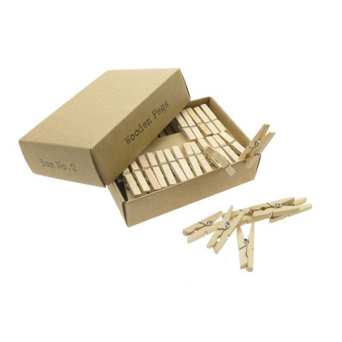 Image of Box No.2 - Wooden Pegs
