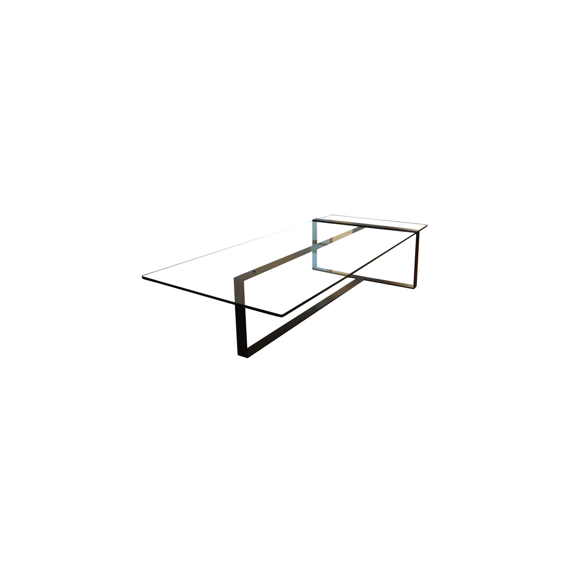 Alex de Rouvray Severin Glass Top Coffee Table at Tesco Direct