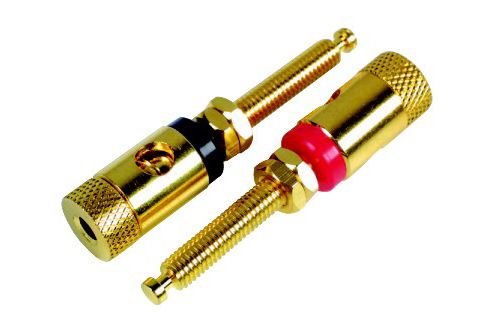 Image of Gold Term Post Black