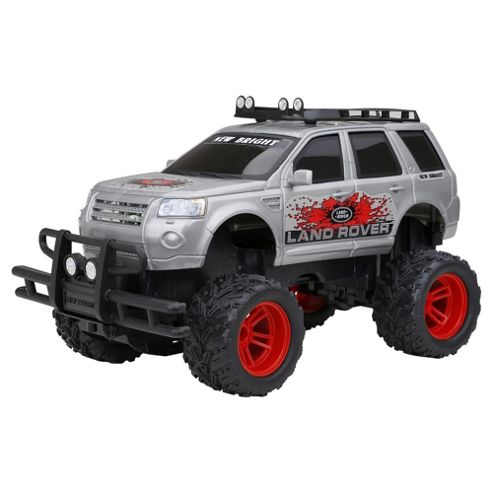 Image of New Bright 1:16 Remote Control Land Rover Silver