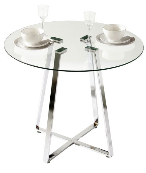 Image of Premier Housewares Metropolitan Round Dining Table