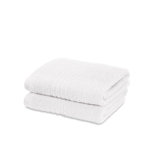 Image of Catherine Lansfield Editions Pairs Hand Towel - White