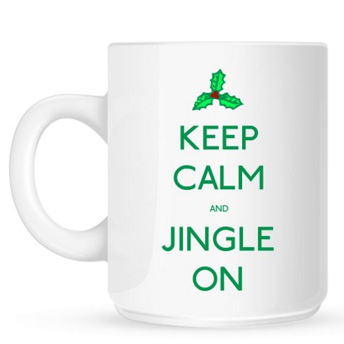 Image of Keep Calm And Jingle On 10oz Ceramic Mug