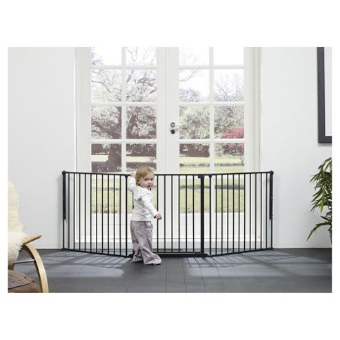 Image of Babydan Configure Large Black 90-223cm